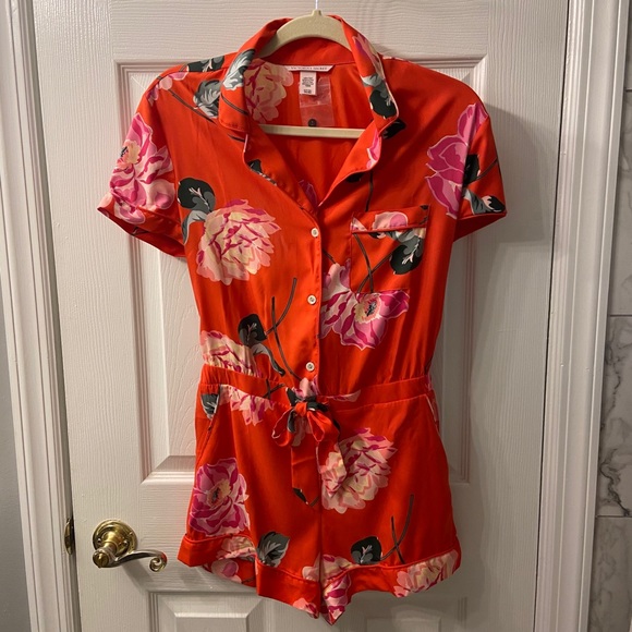 VS NWOT Satin Onesie - Picture 2 of 8